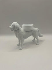 Golden Retriever Theelichthouder – Handgemaakte 3D Print van PLA | Modern Interieurdecoratie