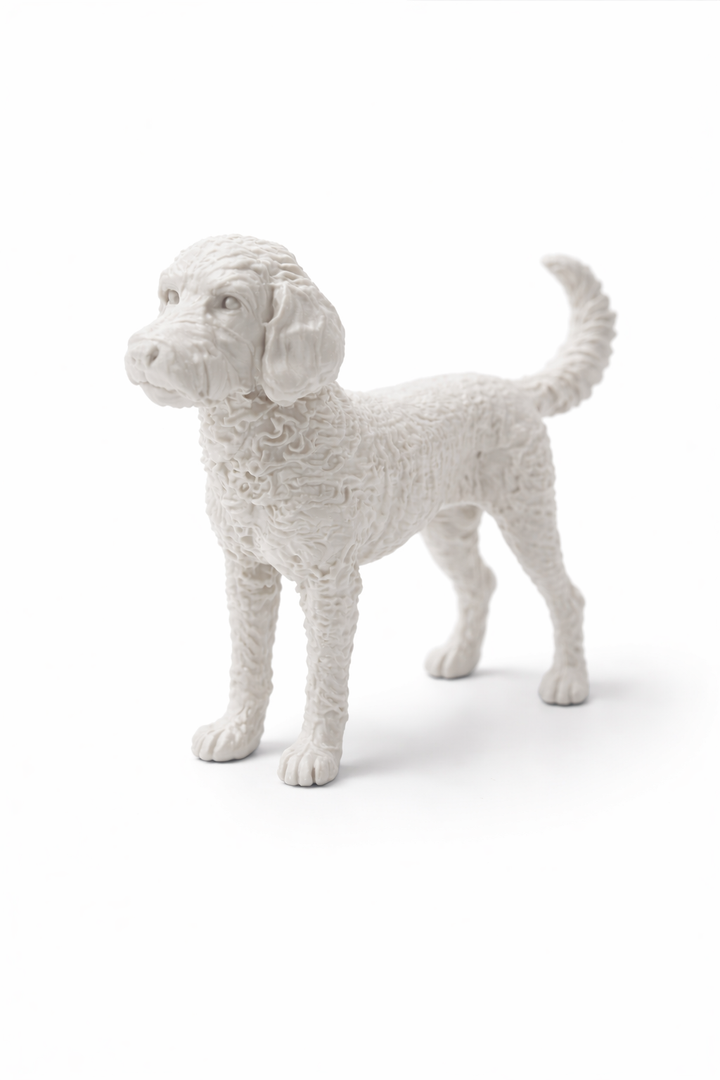 Labradoodle Hondenbeeld – Decoratief Beeldje | Hunoba Creative