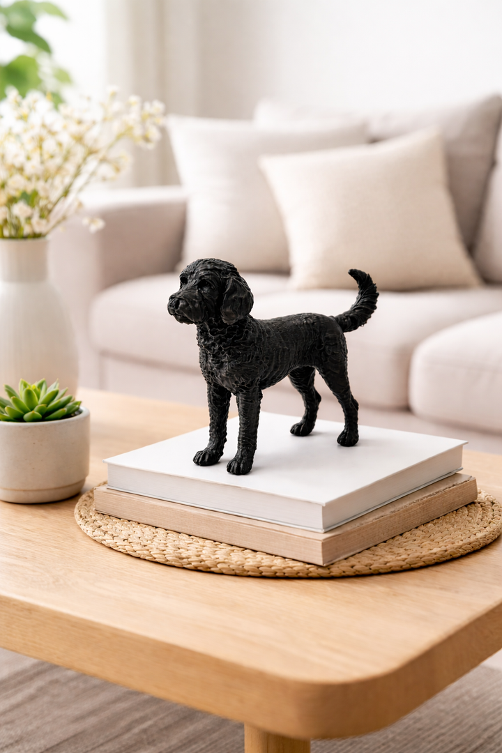 Labradoodle Hondenbeeld – Decoratief Beeldje | Hunoba Creative