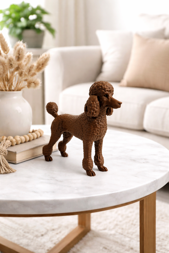 Poedel Hondenbeeld – Decoratief Beeldje | Hunoba Creative