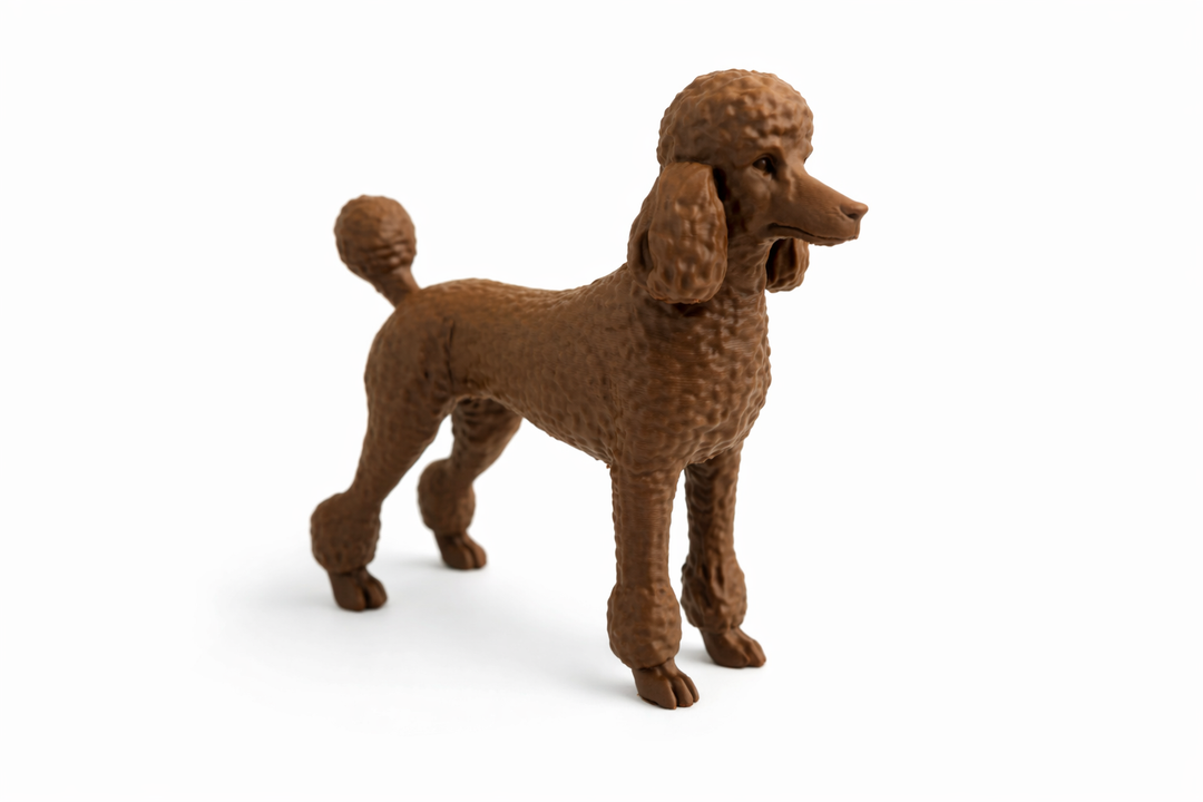 Poedel Hondenbeeld – Decoratief Beeldje | Hunoba Creative