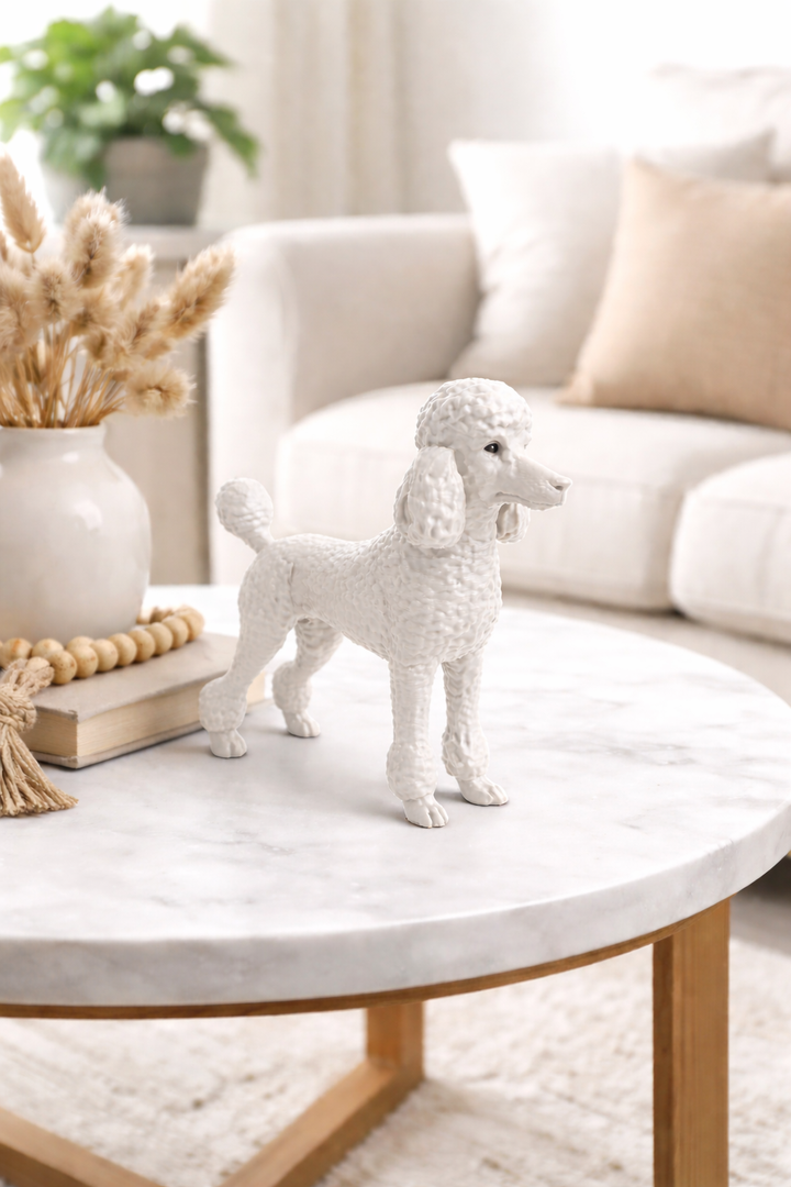Poedel Hondenbeeld – Decoratief Beeldje | Hunoba Creative