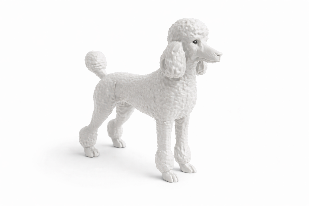 Poedel Hondenbeeld – Decoratief Beeldje | Hunoba Creative