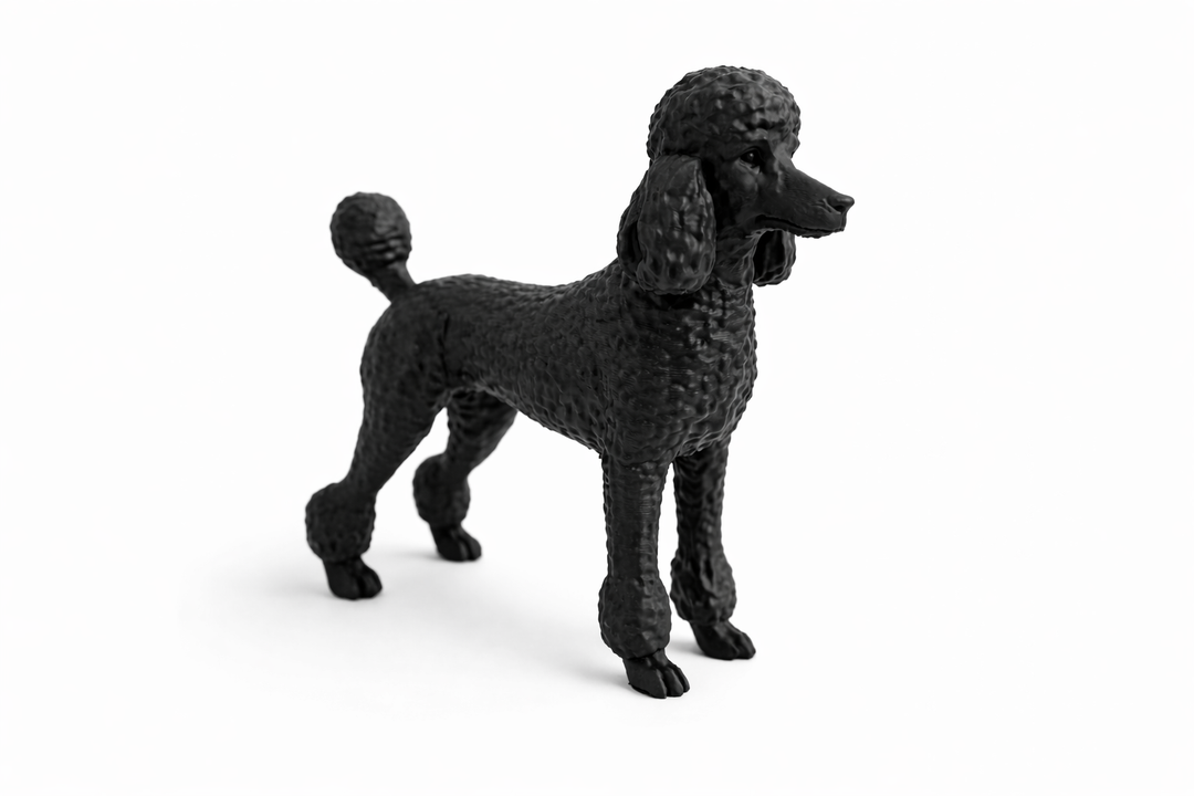 Poedel Hondenbeeld – Decoratief Beeldje | Hunoba Creative