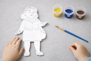 Verfbare Burgemeester Goodway Paw Patrol 3D-geprint DIY knutselobject met verf van Hunoba Creative