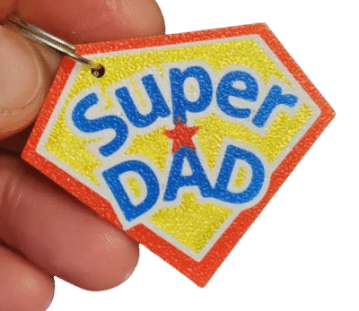 Superdad sleutelhanger