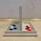 Romantische versie van het 4 op een rij-spel met hartjes, perfect voor koppels of als cadeau.