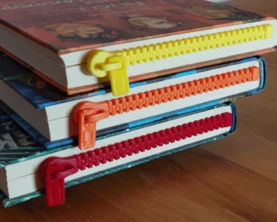 Boekenlegger rits