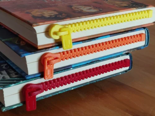 Boekenlegger rits