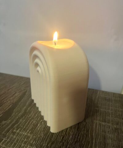 Waxinelichtjehouder Ribbelboog