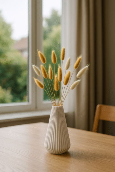 Siervaas hoge Ribbel zonder bloemen als sculpturaal object