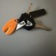 Teken verwijderaar sleutelhanger