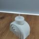 Waxinelichtjehouder Ribbelboog in moderne ribbelstijl, geschikt voor sfeervolle interieurdecoratie