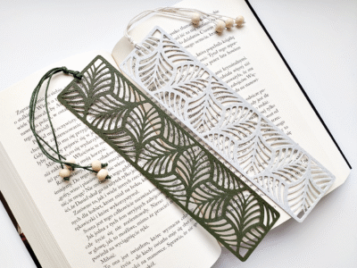 Boekenlegger blad