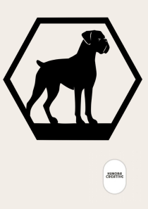 wanddecoratie boxer