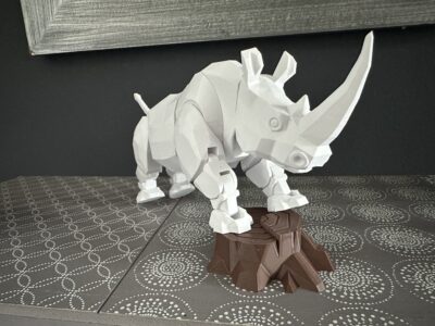 Beweegbare neushoorn