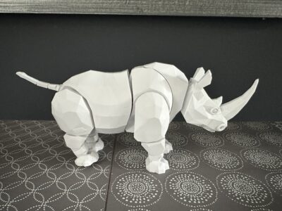 Beweegbare neushoorn