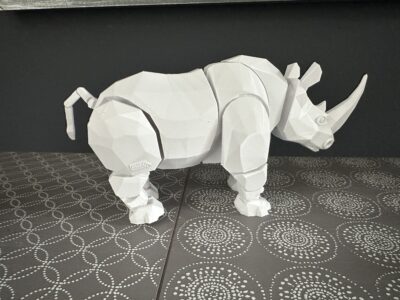 Beweegbare neushoorn