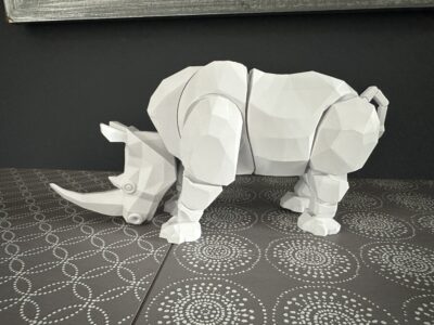 Beweegbare neushoorn