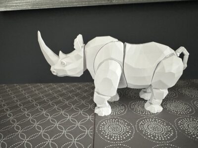 Beweegbare neushoorn
